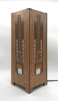 Lightbox Lamp - Large - Hollyhock House.