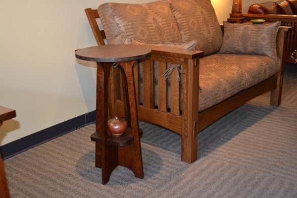 Mission Arts and Craft Taboureete Table 30 inch tall