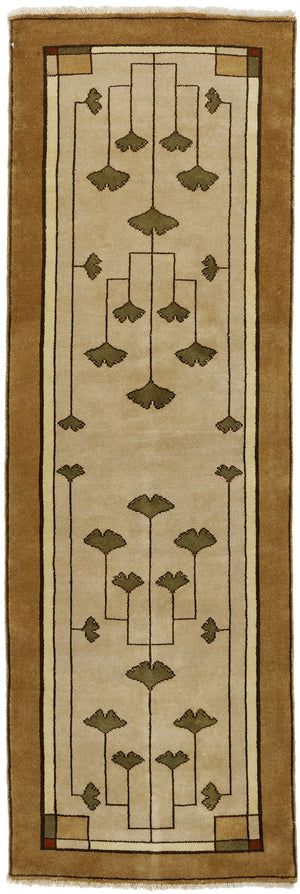 Ginkgo - Oatmeal,  Wool Area Rugs.