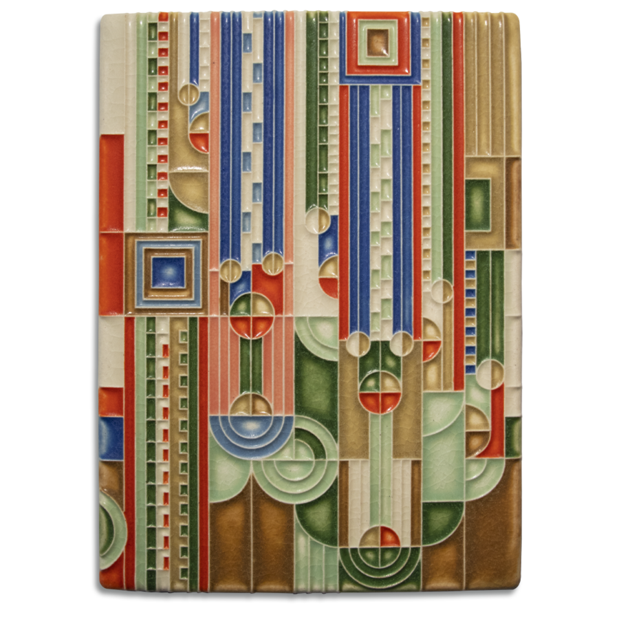 Saguaro Forms Tile - Rainbow 6" x 8"