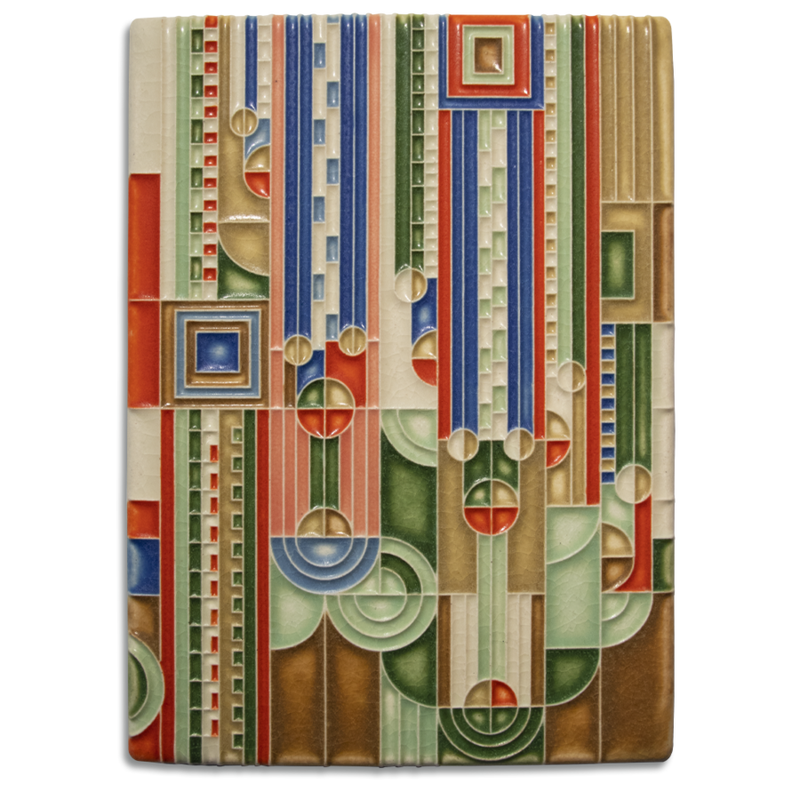 Saguaro Forms Tile - Rainbow 6" x 8"