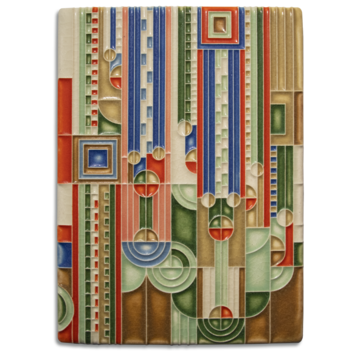 Saguaro Forms Tile - Rainbow 6" x 8"