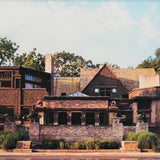 Oak Pak Studio Urn Planter 45".