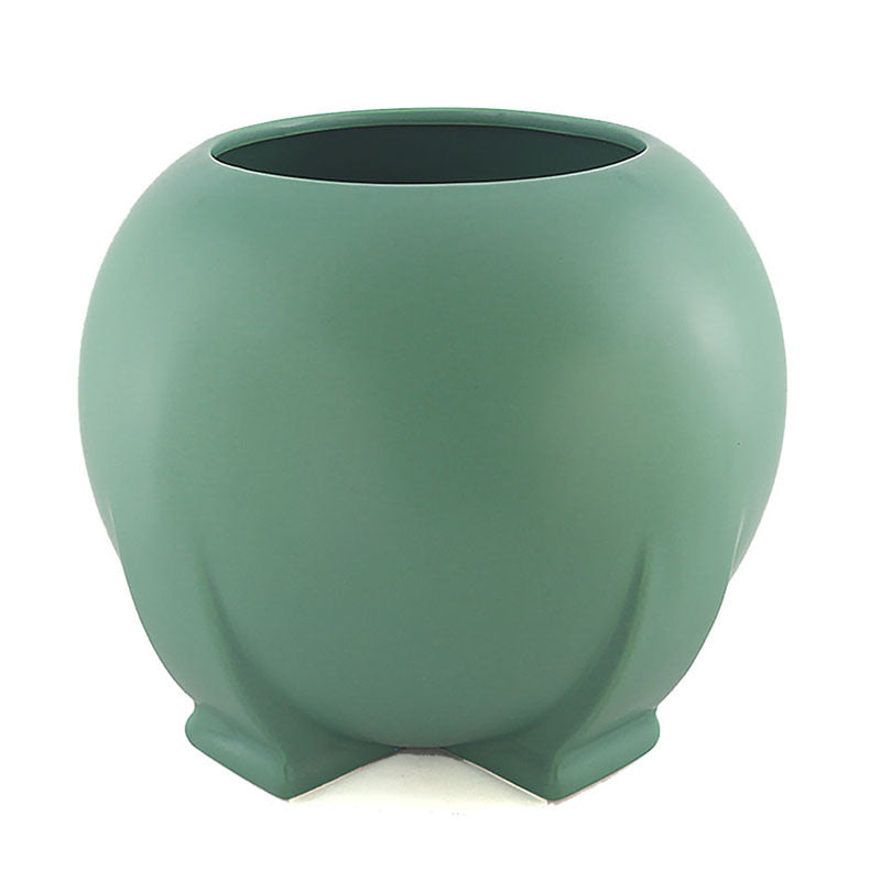 Orb Vase - Teco Green