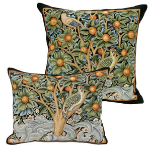 Pillow - William Morris Woodpecker  18" x 18"