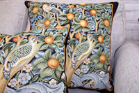 Pillow - William Morris Woodpecker  18" x 18"