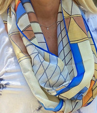 Imperial Peacock Infinity Scarf - Last Chance