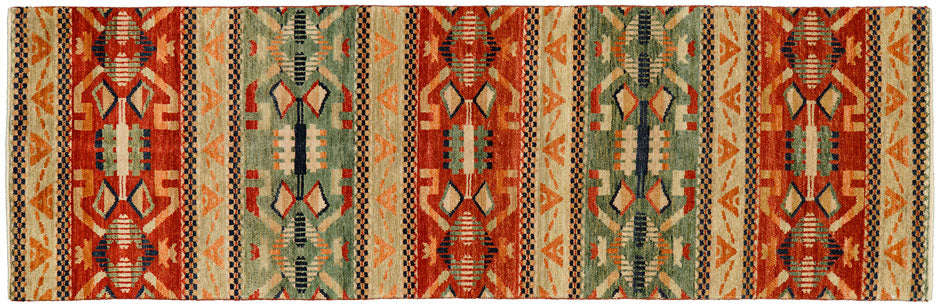 Anasazi -  Southwestern  -  Wool Area Rugs.