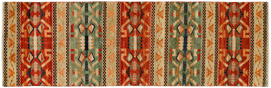 Anasazi -  Southwestern  -  Wool Area Rugs.