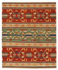 Anasazi -  Southwestern  -  Wool Area Rugs.