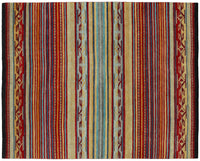 Chimayo Garnet -  Southwestern  -  Wool Area Rugs.