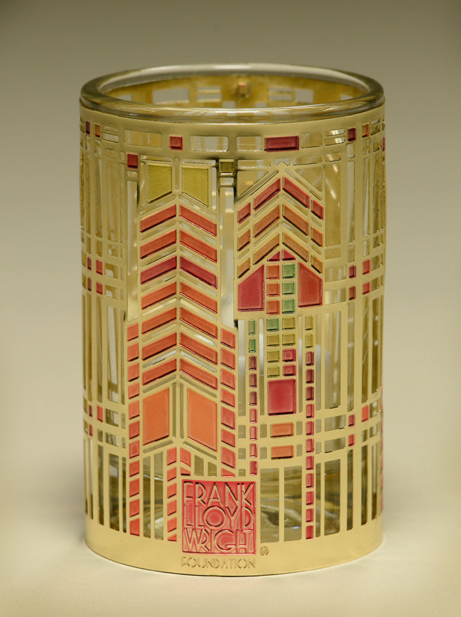 Dana Sumac Metal Votive Holder