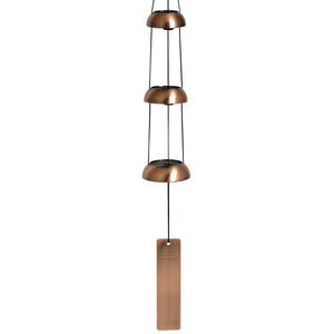 Temple Bells Trio Copper -  Wind Chime