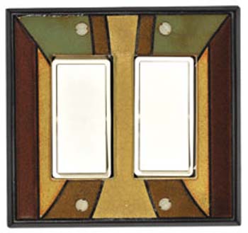 Craftsman Ceramic Tile Switchplate