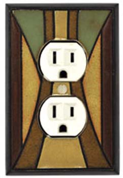 Craftsman Ceramic Tile Switchplate