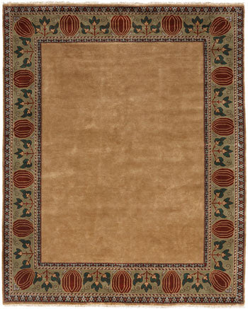 Oak Park Border -  Wool Area Rugs.