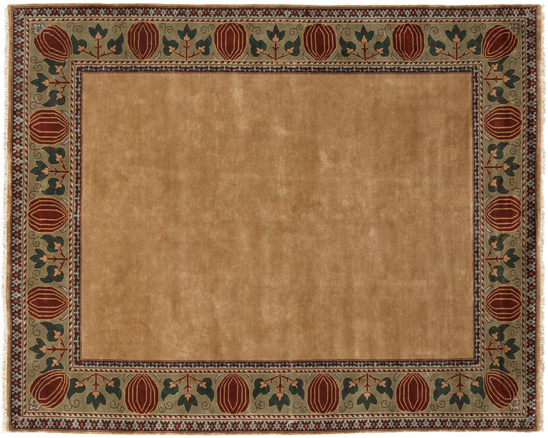 Oak Park Border -  Wool Area Rugs.