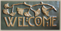 Welcome Ginkgo Green  Tile - 6" x 12"